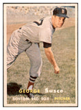 1957 Topps Baseball #229 George Susce Red Sox EX-MT 532562