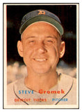1957 Topps Baseball #258 Steve Gromek Tigers EX-MT 532566