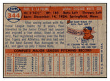 1957 Topps Baseball #344 Paul Lapalme White Sox EX-MT 532568