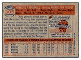 1957 Topps Baseball #305 Chico Fernandez Phillies EX-MT 532570