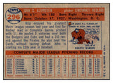 1957 Topps Baseball #296 John Klippstein Reds EX-MT 532571