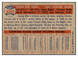 1957 Topps Baseball #300 Mike Garcia Indians EX-MT 532579