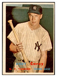 1957 Topps Baseball #290 Andy Carey Yankees EX-MT 532581