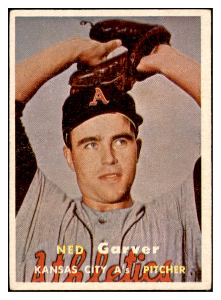 1957 Topps Baseball #285 Ned Garver A's EX-MT 532582