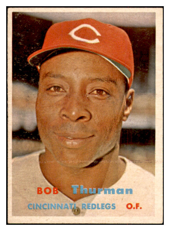 1957 Topps Baseball #279 Bob Thurman Reds EX-MT 532583