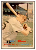 1957 Topps Baseball #292 Billy Klaus Red Sox VG-EX 532589