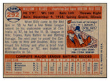 1957 Topps Baseball #292 Billy Klaus Red Sox VG-EX 532589