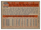 1957 Topps Baseball #252 Carl Erskine Dodgers EX-MT 532596