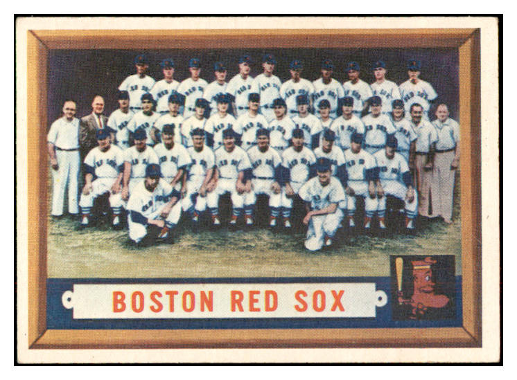 1957 Topps Baseball #171 Boston Red Sox Team EX-MT 532597