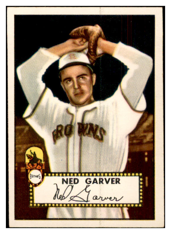 1952 Topps Baseball #212 Ned Garver Browns Good 532600