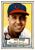 1952 Topps Baseball #189 Pete Reiser Indians Good 532604