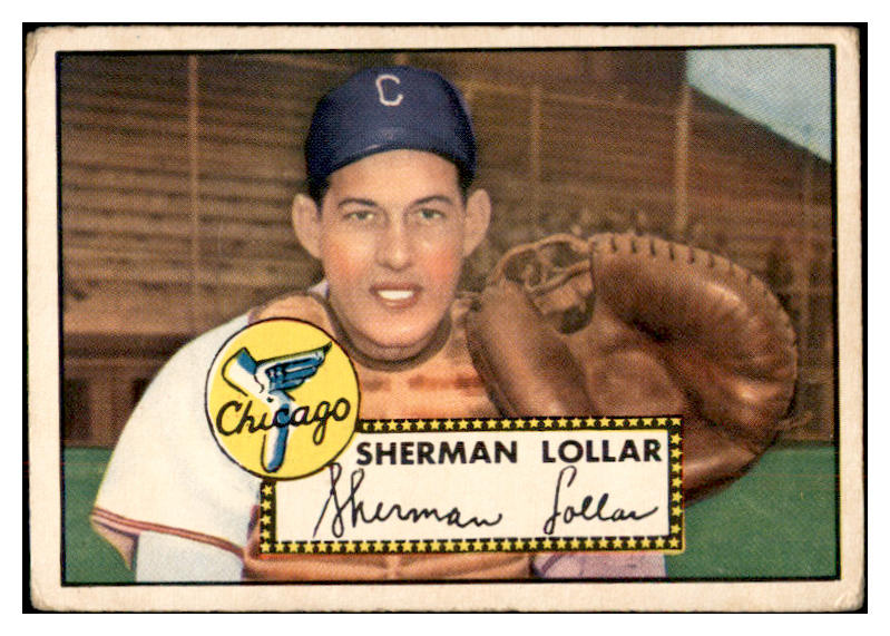 1952 Topps Baseball #117 Sherm Lollar White Sox Good 532606