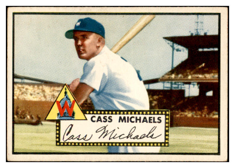 1952 Topps Baseball #178 Cass Michaels Senators EX+/EX-MT 532612