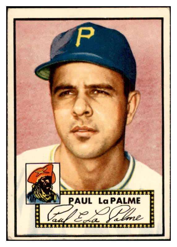 1952 Topps Baseball #166 Paul Lapalme Pirates EX+/EX-MT 532613