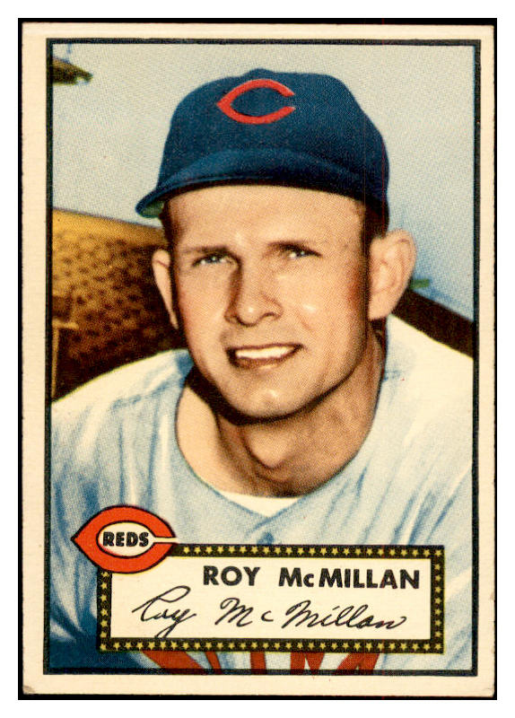 1952 Topps Baseball #137 Roy McMillan Reds EX+/EX-MT 532614