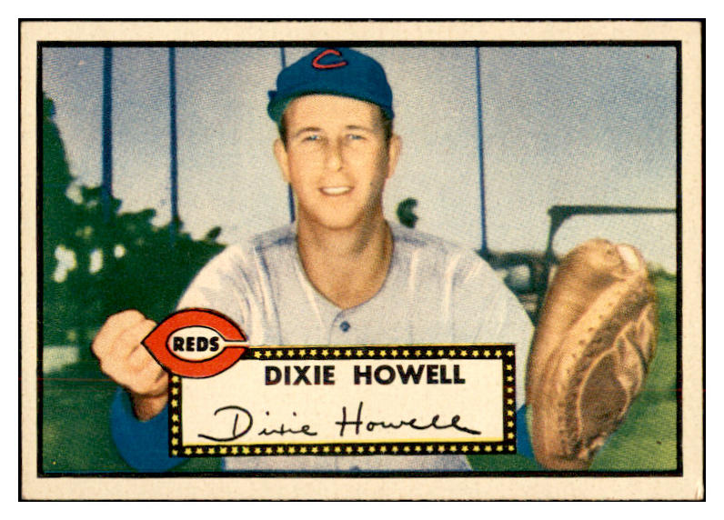 1952 Topps Baseball #135 Dixie Howell Reds GD-VG 532615