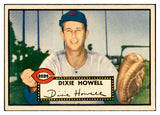 1952 Topps Baseball #135 Dixie Howell Reds GD-VG 532615