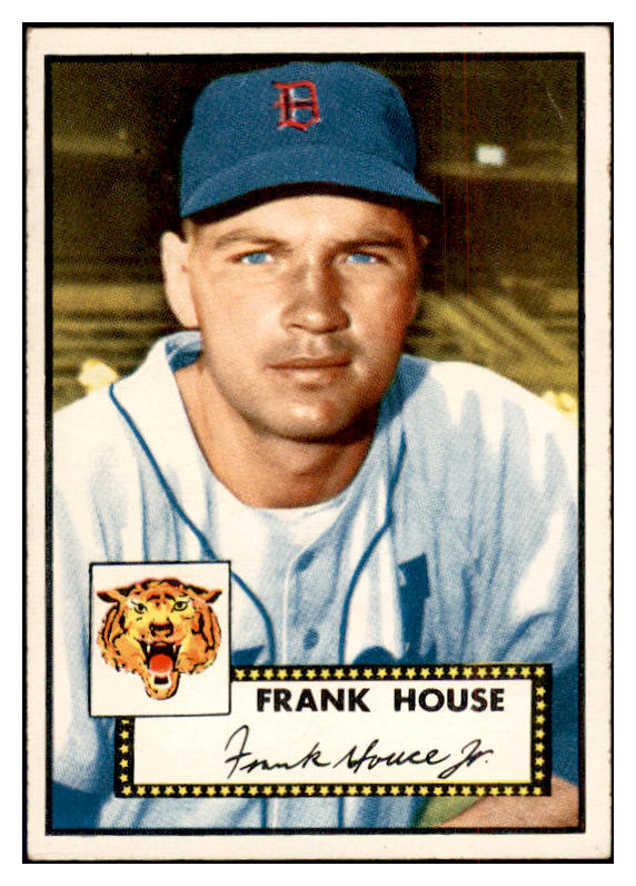 1952 Topps Baseball #146 Frank House Tigers EX-MT 532620