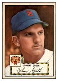 1952 Topps Baseball #025 Johnny Groth Tigers EX-MT Black 532621