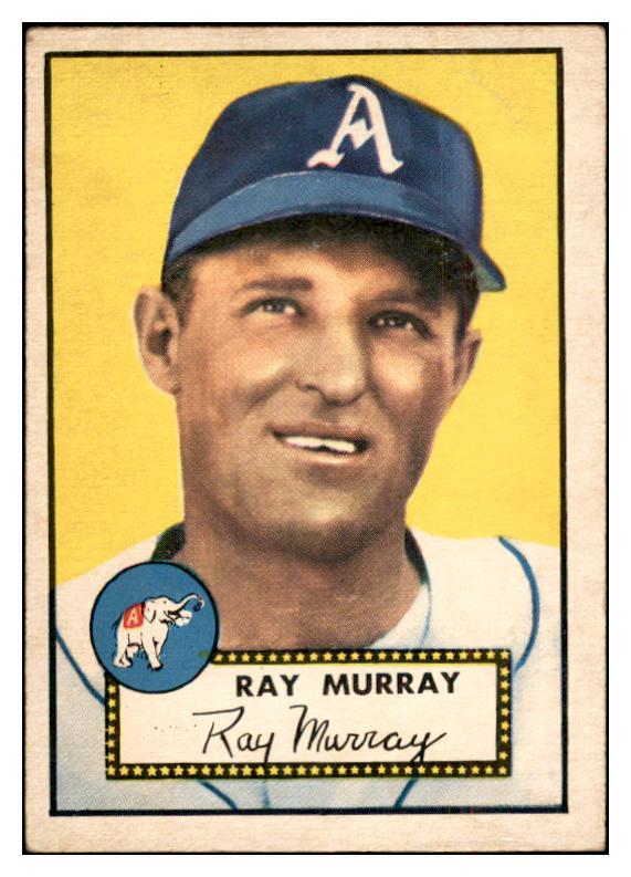 1952 Topps Baseball #299 Ray Murray A's VG-EX 532637