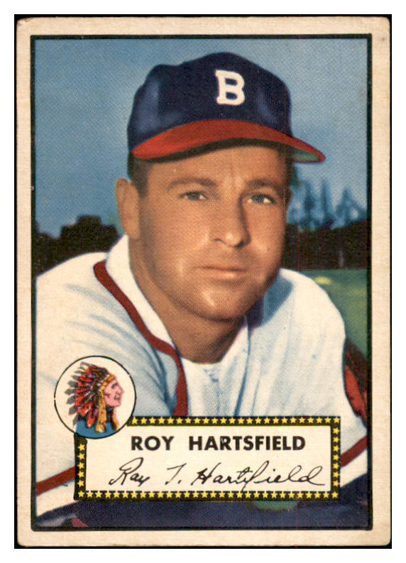 1952 Topps Baseball #264 Roy Hartsfield Braves VG-EX 532639