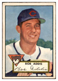 1952 Topps Baseball #259 Bob Addis Cubs VG-EX 532641