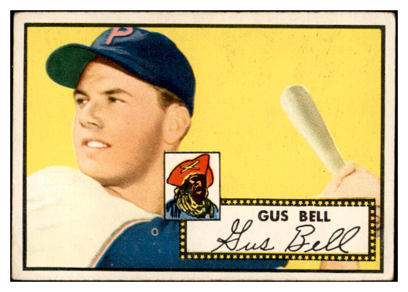 1952 Topps Baseball #170 Gus Bell Pirates VG-EX 532647