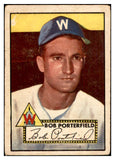 1952 Topps Baseball #301 Bob Porterfield Senators Good 532656