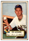 1952 Topps Baseball #260 Pete Castiglione Pirates VG-EX 532665