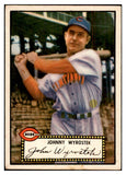 1952 Topps Baseball #013 Johnny Wyrostek Reds VG-EX Black 532673