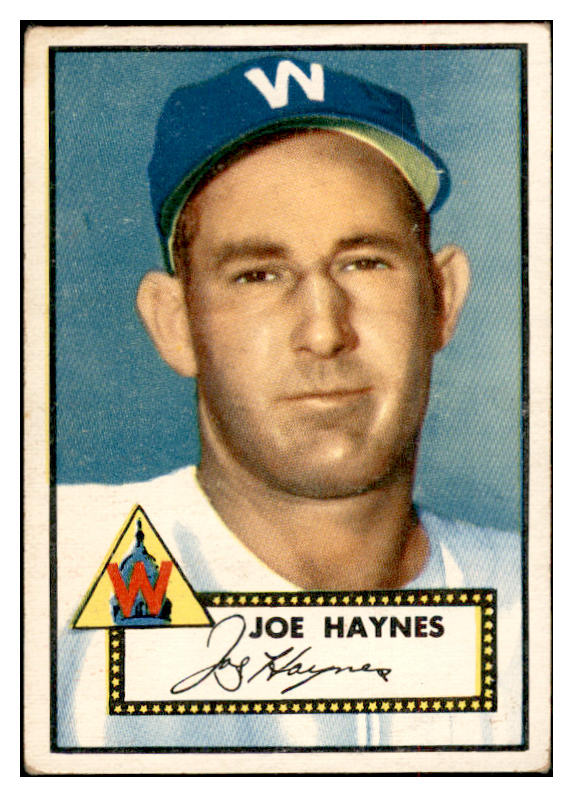 1952 Topps Baseball #145 Joe Haynes Senators VG-EX 532694