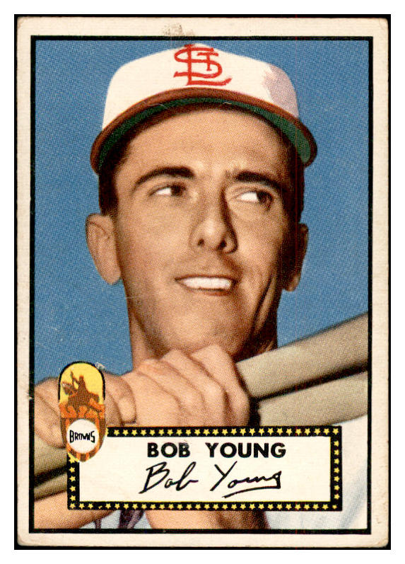 1952 Topps Baseball #147 Bob Young Browns VG-EX 532695