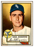 1952 Topps Baseball #159 Saul Rogovin White Sox VG-EX 532699