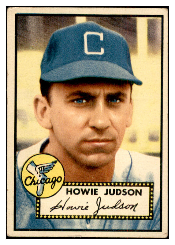 1952 Topps Baseball #169 Howie Judson White Sox VG-EX 532701