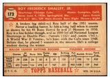 1952 Topps Baseball #173 Roy Smalley Cubs VG-EX 532702