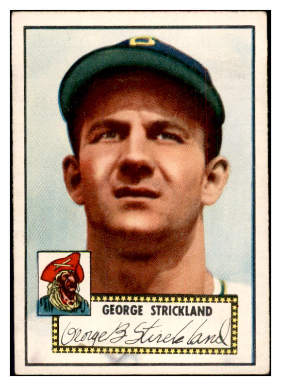 1952 Topps Baseball #197 George Strickland Pirates VG-EX 532705