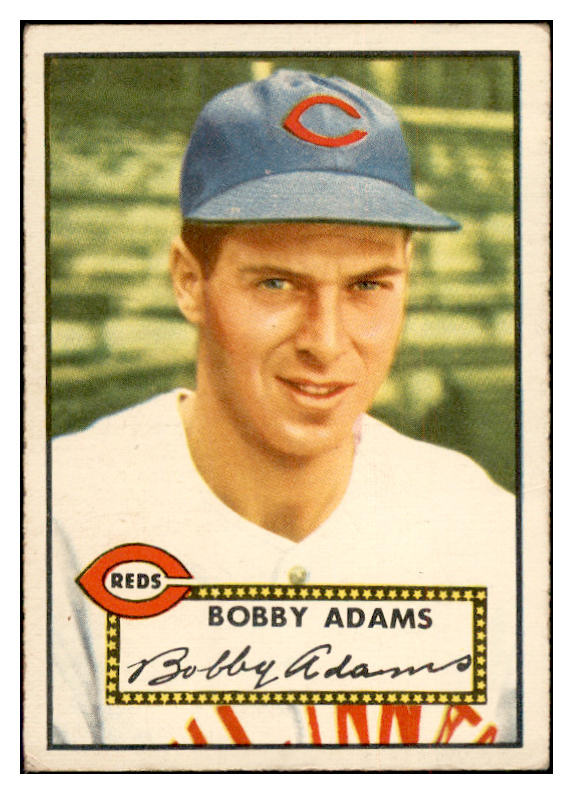 1952 Topps Baseball #249 Bobby Adams Reds VG-EX 532719
