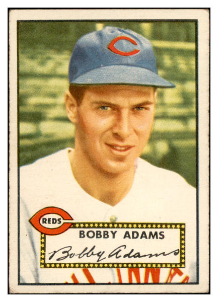 1952 Topps Baseball #249 Bobby Adams Reds VG-EX 532719