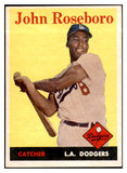 1958 Topps Baseball #042 John Roseboro Dodgers EX-MT 532721