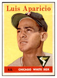 1958 Topps Baseball #085 Luis Aparicio White Sox EX-MT 532726