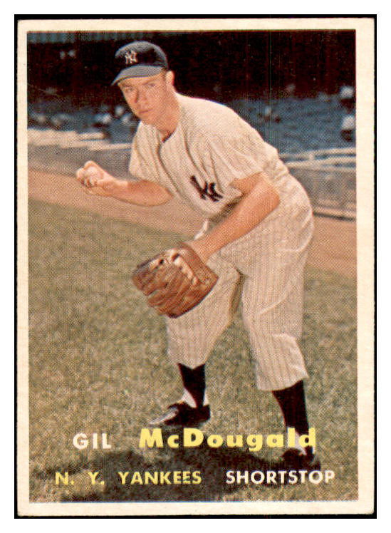 1957 Topps Baseball #200 Gil McDougald Yankees EX-MT 532736