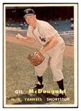 1957 Topps Baseball #200 Gil McDougald Yankees EX-MT 532736