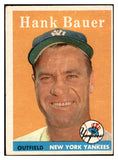 1958 Topps Baseball #009 Hank Bauer Yankees EX 532750