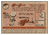 1958 Topps Baseball #009 Hank Bauer Yankees EX 532751