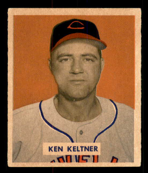 1949 Bowman Baseball #125 Ken Keltner Indians EX-MT 533054
