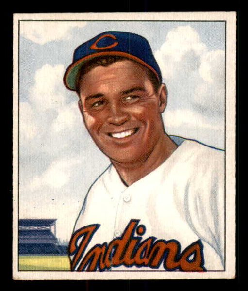 1950 Bowman Baseball #093 Gene Bearden Indians EX-MT 533065