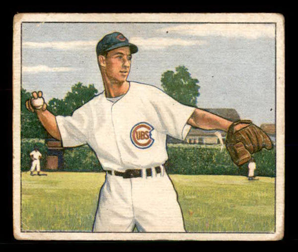 1950 Bowman Baseball #114 Wayne Terwilliger Cubs VG-EX 533071