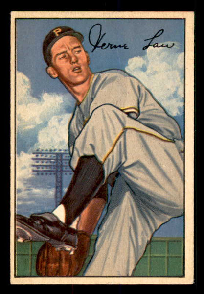1952 Bowman Baseball #071 Vern Law Pirates EX-MT 533075