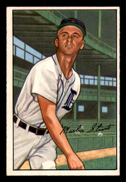 1952 Bowman Baseball #147 Marlin Stuart Tigers EX-MT 533083