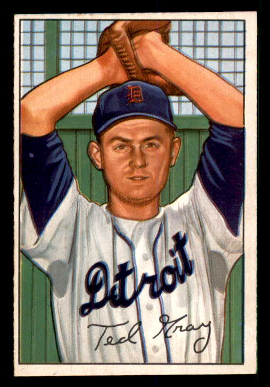 1952 Bowman Baseball #199 Ted Gray Tigers EX-MT 533087